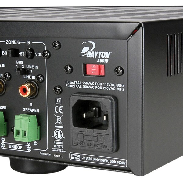 Main product image for REFURBISHED Dayton Audio MA1240a Multi-Zone 12 Ch 88-300-815